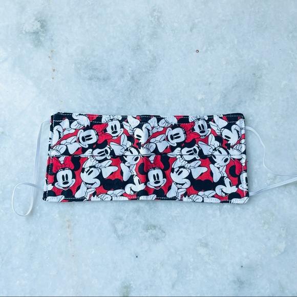 Disney Face Masks set of 4 Mickey and Minnie cloth masks - Picture 9 of 9